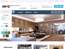 Tablet Screenshot of infodekorasyon.com